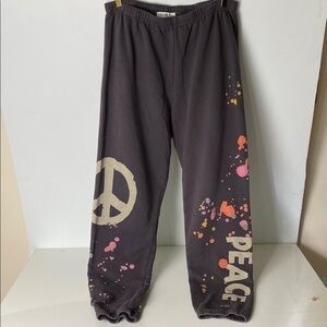 Natural Life Quinn Joggers Charcoal Peace